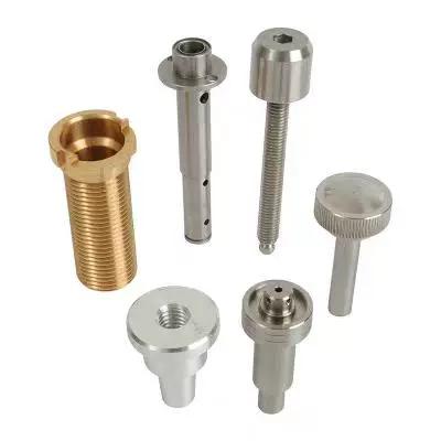 走心机产品加工金属材料304/316不锈钢铁铜铝塑料五金件对外加工